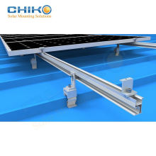 alu solar pv stand kit mount for metal sheet roofing